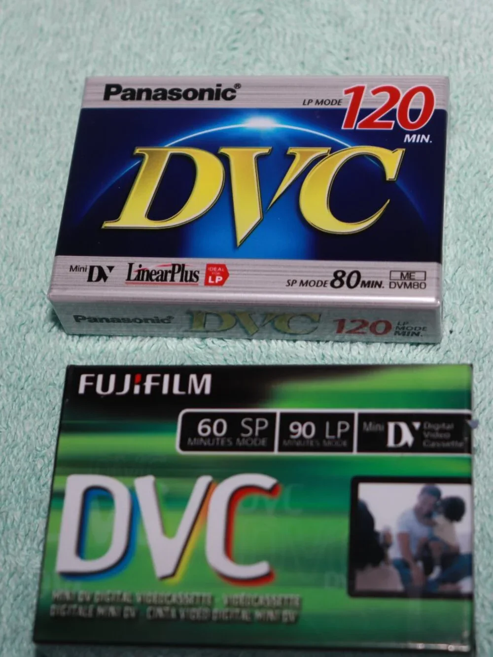2 Sony DVC  Premium Mini,1 Panasonic 120,1 Fuji Digital Video Cassette Tape New